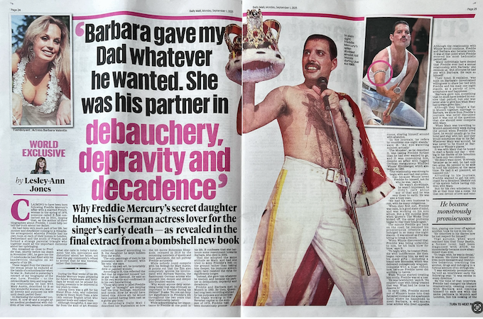 “Showbiz book of the year”: How the Press covered the release of Love, Freddie