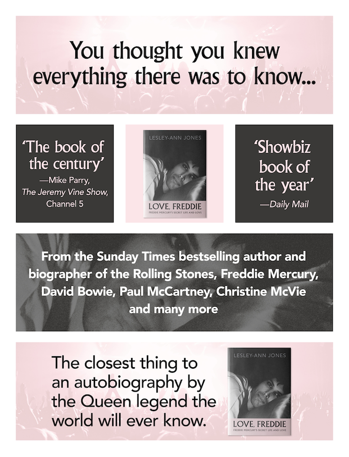 MY DEAREST TRESOR... love Freddie